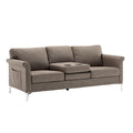 **Functionele en comfortabele bank met geïntegreerde armleuning**