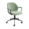 **Ergonomische bureaustoel met stofbekleding en verstelbare armleuningen**