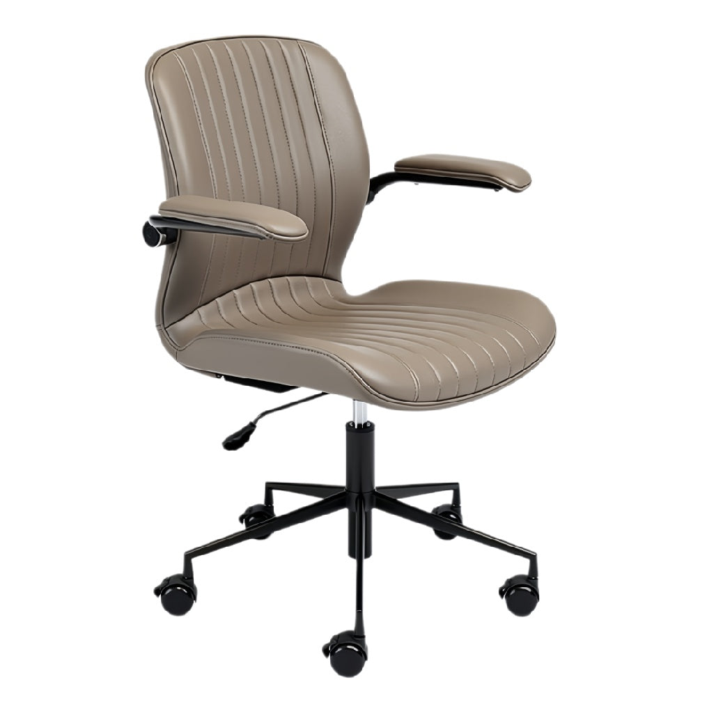 Technische titel in het Nederlands: **Ergonomische bureaustoel met verstelbare armleuningen en wieltjes**